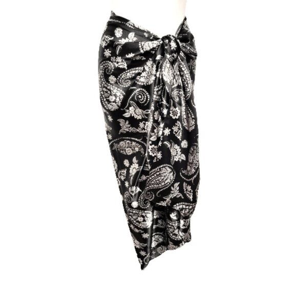 Pareo Sarong Skirt Swimsuit Cover Up Strapless Dress for Beach Vacation - Picture 9 of 11